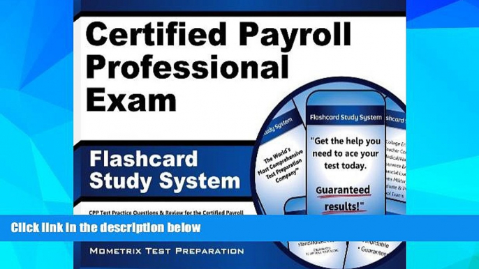 Big Deals  Certified Payroll Professional Exam Flashcard Study System: CPP Test Practice