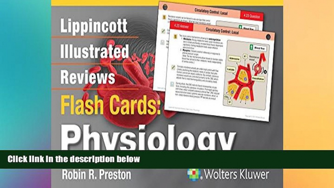 Big Deals  Lippincott Illustrated Reviews Flash Cards: Physiology (Lippincott Illustrated Reviews