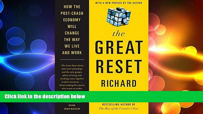 FREE DOWNLOAD  The Great Reset: How the Post-Crash Economy Will Change the Way We Live and Work