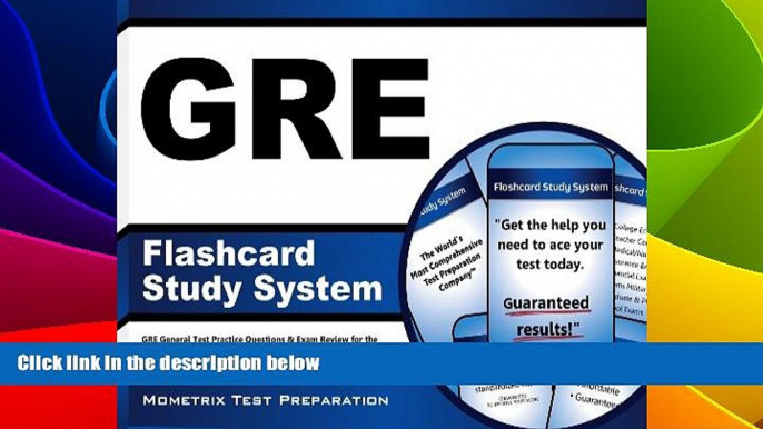 Big Deals  GRE Flashcard Study System: GRE General Test Practice Questions   Exam Review for the