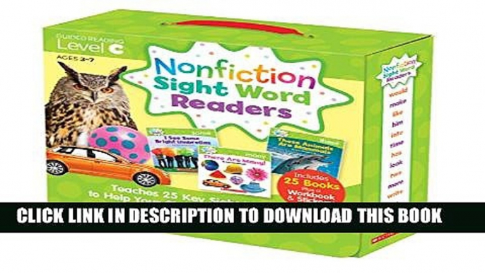 Collection Book Nonfiction Sight Word Readers Parent Pack Level C: Teaches 25 key Sight Words to