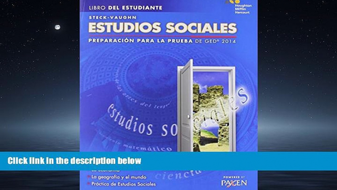 Enjoyed Read Steck-Vaughn GED: Test Prep 2014 GED Social Studies Spanish Student Edition 2014