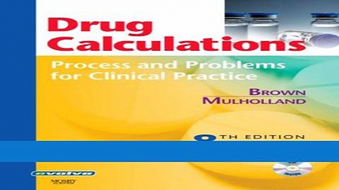 [PDF] Drug Calculations: Process and Problems for Clinical Practice Full Collection