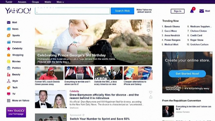 Pirata informático rouba dados de 500 milhões de contas do Yahoo