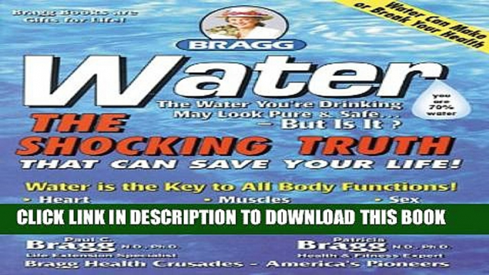 New Book Water: The Shocking Truth That can Save Your Life