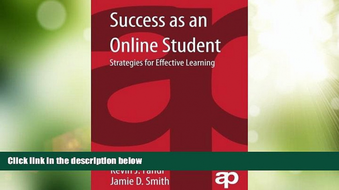 Big Deals  Success as an Online Student: Strategies for Effective Learning  Best Seller Books Most