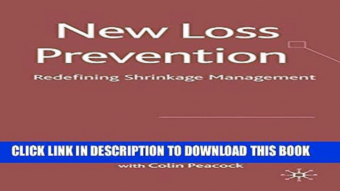 Collection Book New Loss Prevention: Redefining Shrinkage Management