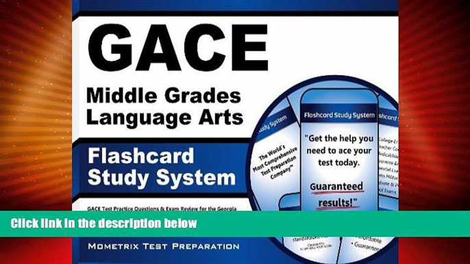 Big Deals  GACE Middle Grades Language Arts Flashcard Study System: GACE Test Practice Questions