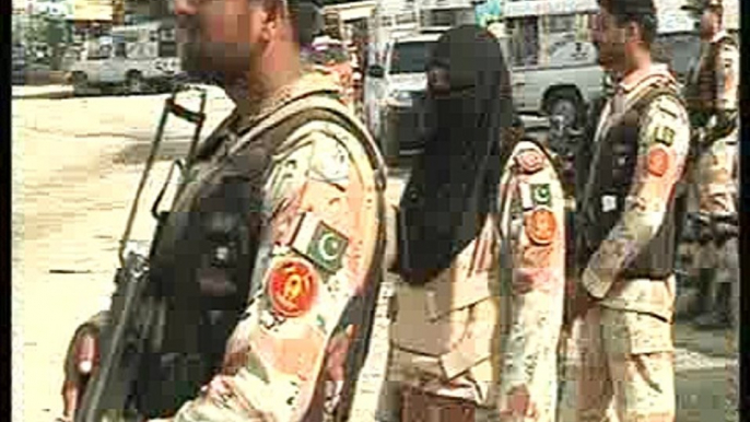 KARACHI RANGERS TARGETED OPERATION