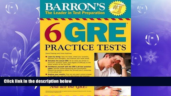 complete  Barron s 6 GRE Practice Tests, 2nd Edition