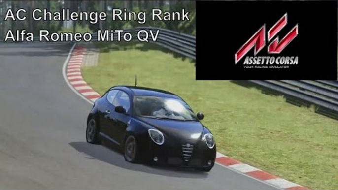 Assetto Corsa | AC Challenge Ring Rank Entry | Alfa Romeo MiTo QV