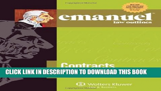 [PDF] Emanuel Law Outlines: Contracts, Tenth Edition Full Colection