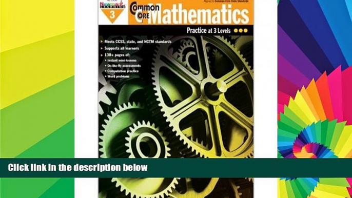 Big Deals  Common Core Mathematics, Practice at 3 Levels, Grade 3  Best Seller Books Best Seller