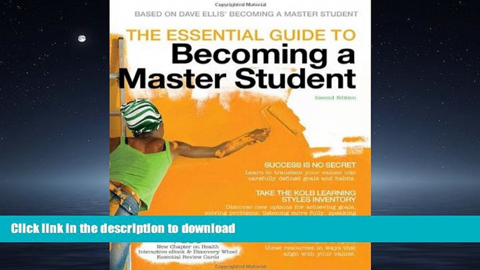 DOWNLOAD The Essential Guide to Becoming a Master Student (Textbook-specific CSFI) READ NOW PDF