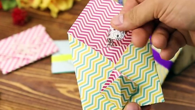 A simple and lovely gift wrapping idea   Nifty   5 Minute Crafts