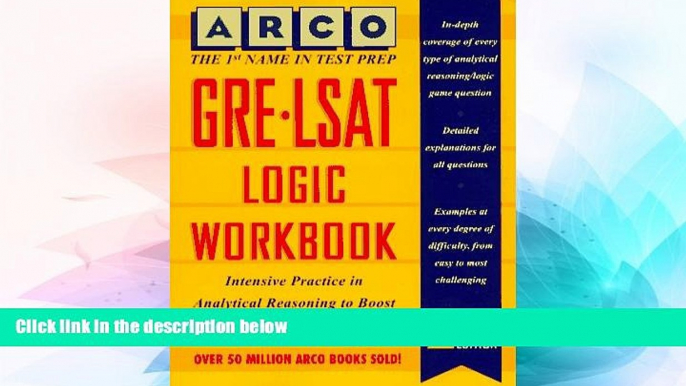 Big Deals  Gre-Lsat Logic Workbook (Gre-Lsat Logic Workbook, 2nd ed)  Best Seller Books Most Wanted