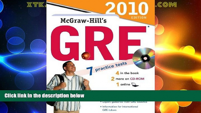 Big Deals  McGraw-Hill s GRE with CD-ROM, 2010 Edition (McGraw-Hill s GRE (W/CD))  Free Full Read