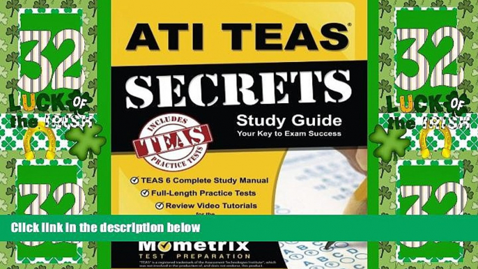 Big Deals  ATI TEAS Secrets Study Guide: TEAS 6 Complete Study Manual, Full-Length Practice Tests,