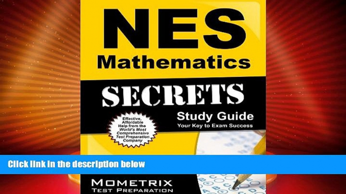 Must Have PDF  NES Mathematics Secrets Study Guide: NES Test Review for the National Evaluation