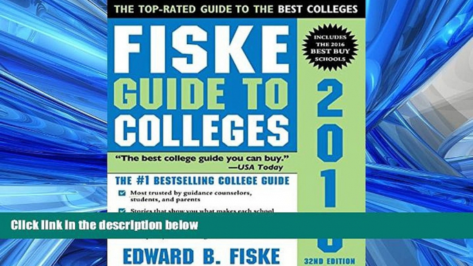 Choose Book Fiske Guide to Colleges 2016