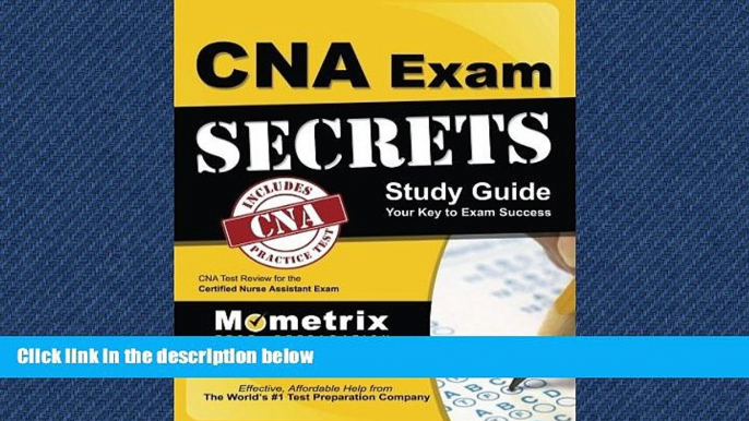 Online eBook CNA Exam Secrets Study Guide: CNA Test Review for the Certified Nurse Assistant Exam