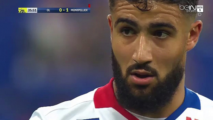 Nabil Fekir (Lyon) goal against Montpellier (1-1)