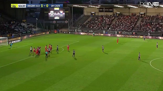 Cheikh N'Doye (Angers) goal against Caen (2-0)