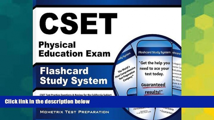 Big Deals  CSET Physical Education Exam Flashcard Study System: CSET Test Practice Questions