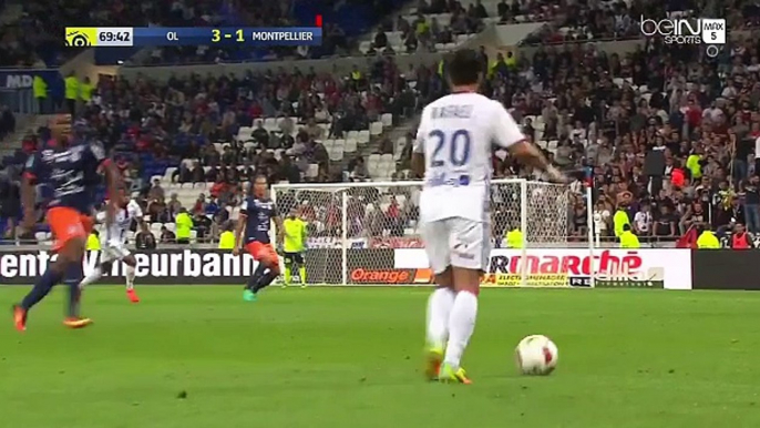 Corentin Tolisso (Lyon) goal against Montpellier (4-1)