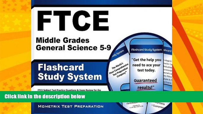 Big Deals  FTCE Middle Grades General Science 5-9 Flashcard Study System: FTCE Test Practice