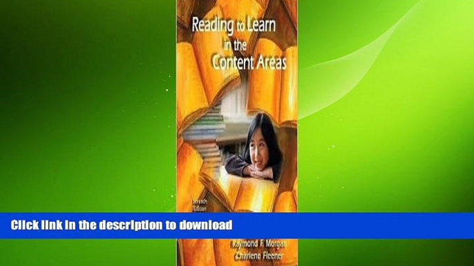 READ  Reading to Learn in the Content Areas 7th (seventh) edition Text Only  PDF ONLINE