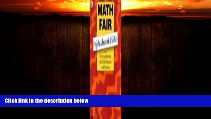 Big Deals  Math Fair: Projects and Research Activities: A Comprehensive Guide for Students and