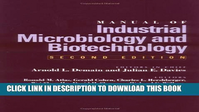 [PDF] Manual of Industrial Microbiology   Biotechnology Popular Online