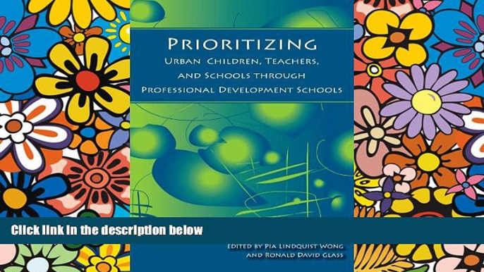 Must Have PDF  Prioritizing Urban Children, Teachers, and Schools through Professional Development