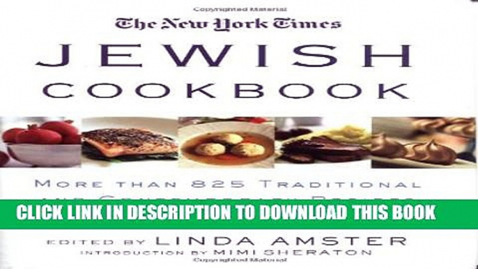 Collection Book The New York Times Jewish Cookbook: More than 825 Traditional   Contemporary