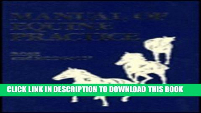 Manual of Equine Practice Hardcover