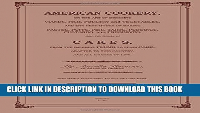 [PDF] American Cookery Full Colection