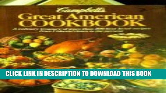 [PDF] Campbell s Great American Cookbook Popular Colection