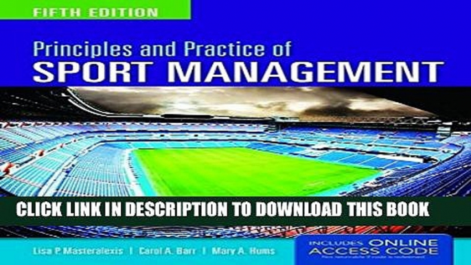 Collection Book Principles And Practice Of Sport Management