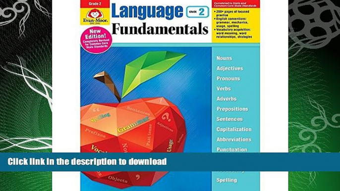 READ  Language Fundamentals: Common Core Edition, Grade 2 FULL ONLINE