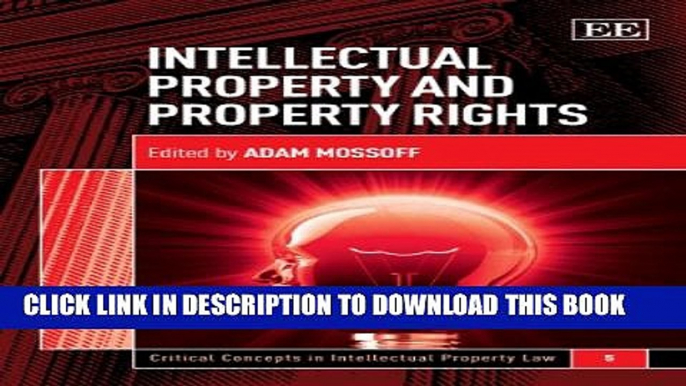 [PDF] Intellectual Property and Property Rights (Critical Concepts in Intellectual Property Law