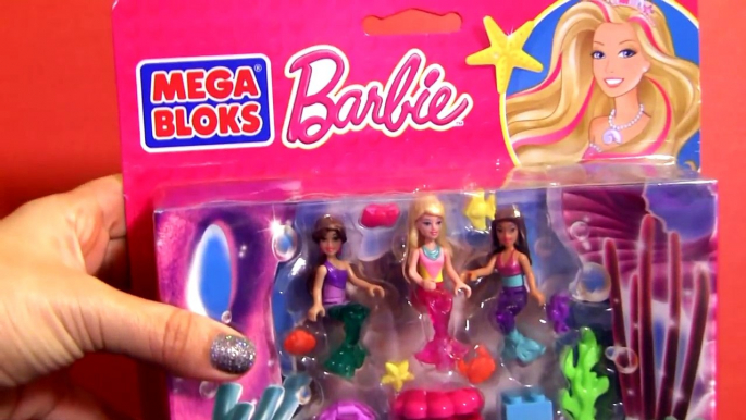 MegaBloks Barbie Mermaids Party - La Fiesta de Muñecas Sirenas - La fête des sirènes Building Blocks