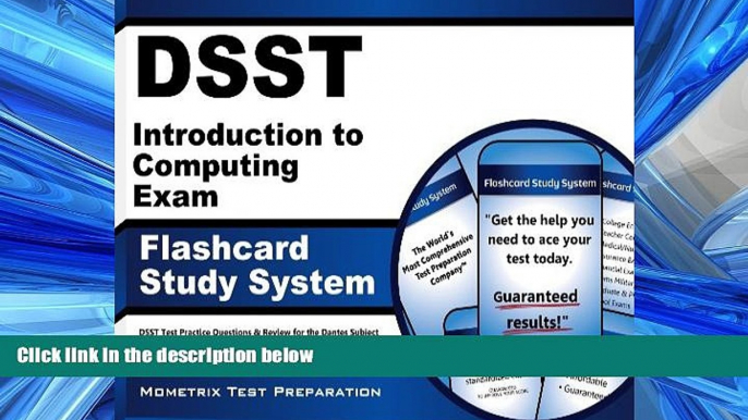 Popular Book DSST Introduction to Computing Exam Flashcard Study System: DSST Test Practice