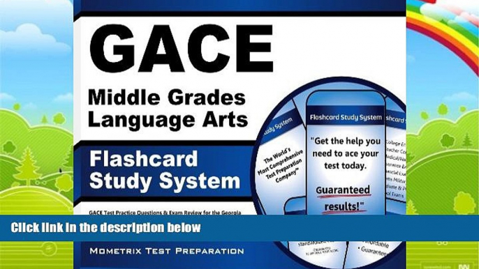 Big Deals  GACE Middle Grades Language Arts Flashcard Study System: GACE Test Practice Questions