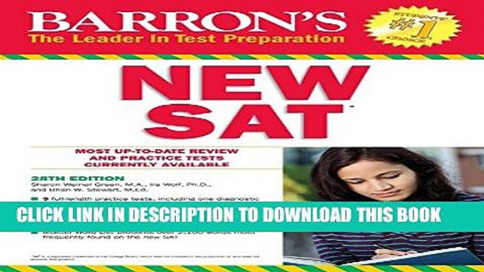 [PDF] Barron s NEW SAT, 28th Edition (Barron s Sat (Book Only)) Full Online