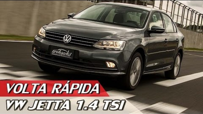 VOLKSWAGEN JETTA 1.4 TSI -  VOLTA RÁPIDA #78 + PILOTO POR UM DIA COM RUBENS BARRICHELLO | ACELERADOS