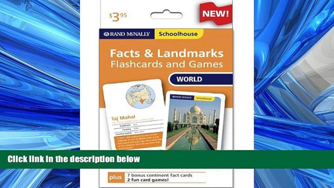 Enjoyed Read Rand Mcnally Schoolhouse World Facts   Landmarks Flashcards And Games