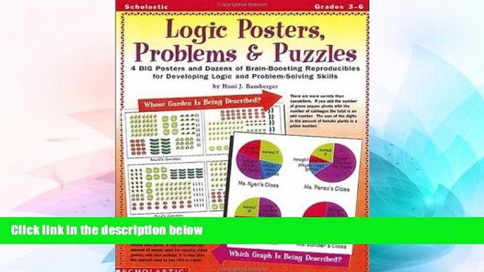 Big Deals  Logic Posters, Problems   Puzzles (Grades 3-6)  Best Seller Books Best Seller