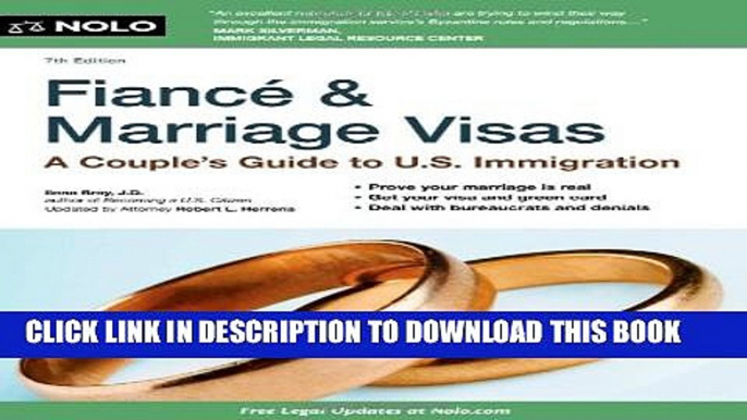 [PDF] Fiance and Marriage Visas: A Couple s Guide to US Immigration (Fiance   Marriage Visas) Full