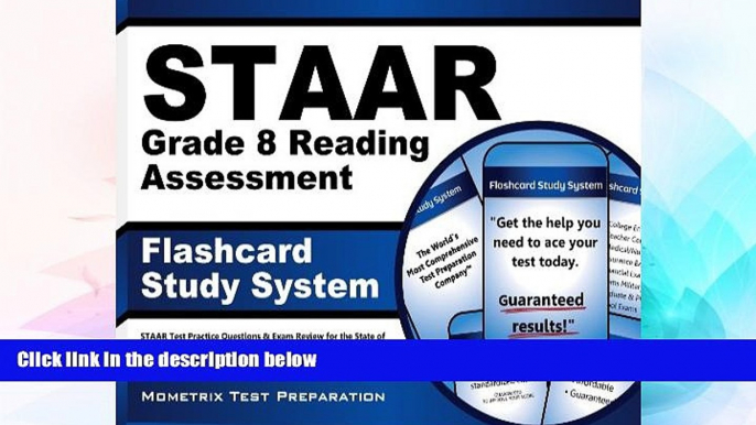 Big Deals  STAAR Grade 8 Reading Assessment Flashcard Study System: STAAR Test Practice